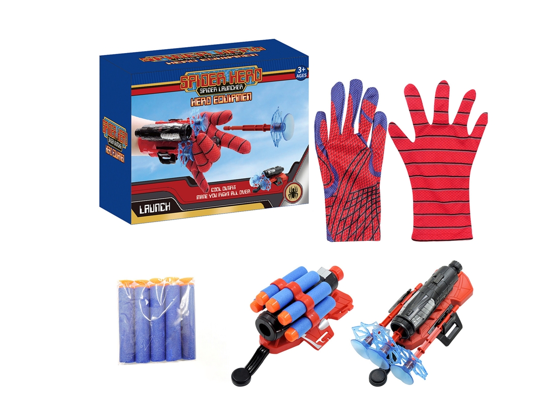 Lançador De Pulso Com Luva Para Crianças - Brinquedo De Role Playing Seguro E Divertido