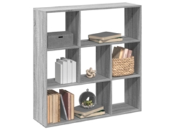 Vidaxl Estante Divisória 102x29x103,5 Cm Deriv. Madeira Cinza Sonoma