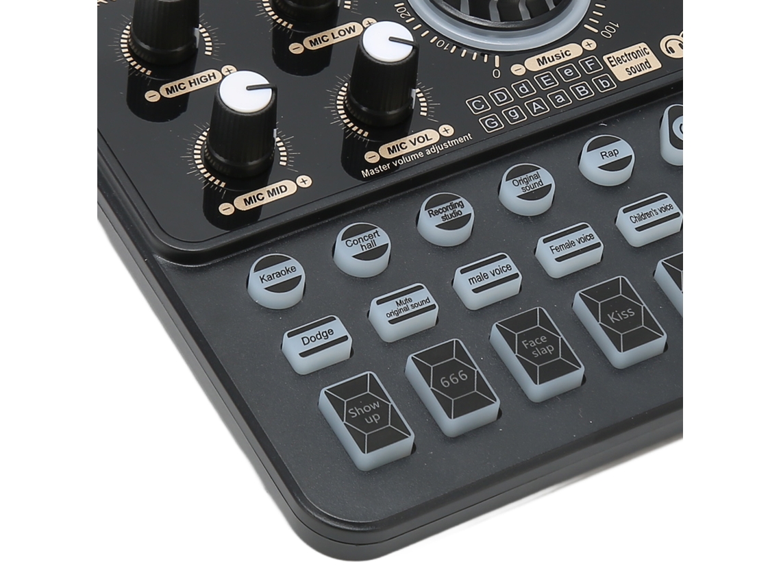Placa De Som Bluetooth 5.0 Para Stream Com Redução De Ruído