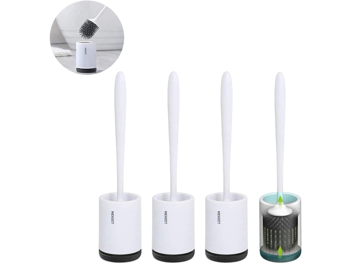 Escova Sanitária de Silicone com Suporte AQUAFORGE