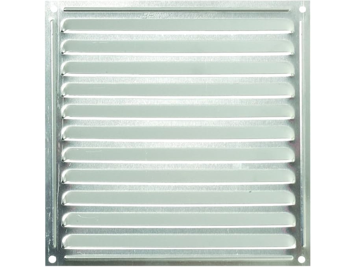 Grade De Ventilação, Prata, B70500a