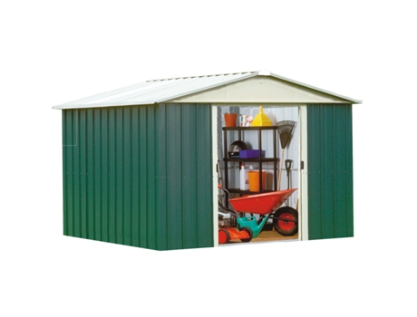 Abrigo de Jardim YARDMASTER (Aço Inoxidável - 298 x 202 x 298 cm)