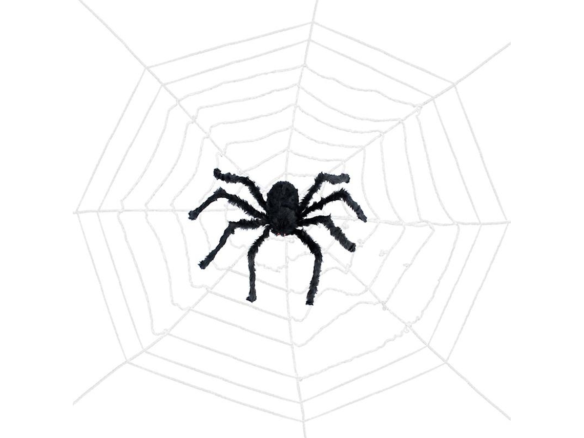 1Pcs Aranha de Brinquedo para Decorações de Halloween ALLINLESS