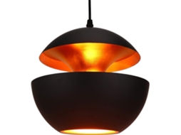 Lustre Industrial E27 Retro Vintage, Luz De Teto Com Base Edison De Metal