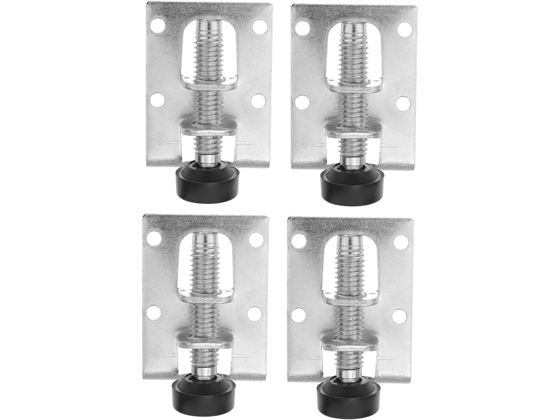 Conjunto De 4 Pés Ajustáveis Para Nivelamento Guarda Roupas E Armários, Acessórios Para Móveis, Suporte De Canto
