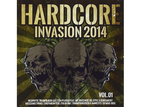 Cd Hardcore Invasion 2014 - Vol01 More Music And Media