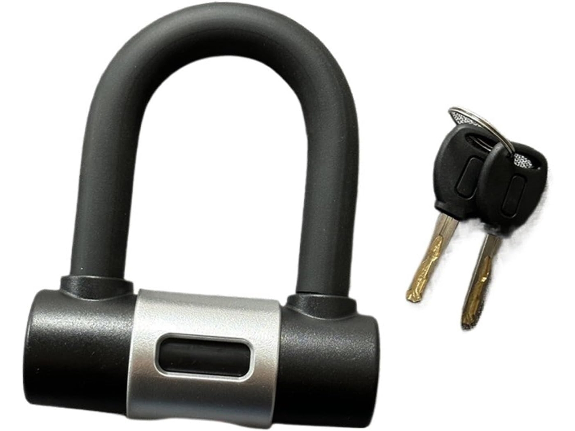 Cadeado para Guidão de Motocicleta Bicicleta em U com 2 Lock Reforçado Motocicleta/bicicleta/carro