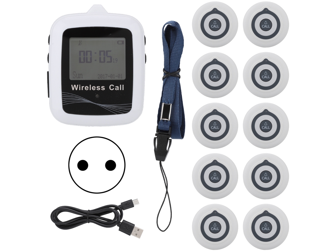 Sistema Chamada Garçons Pagers LAXISCREED