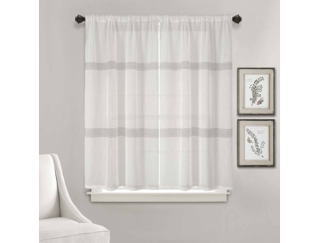 Cortina BEST INTERIOR Dalia (Bege - Poliéster - 90x160 cm)