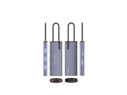Hub USB-C 6 em 1, com HDMI 4K, Divisor de Portas, Expansor | CHABERLU