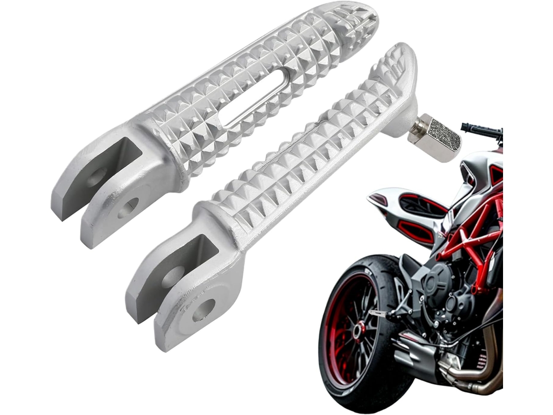 Apoios Para Os Pés De Motocicleta, Pedais Antiderrapantes Para Motocicleta