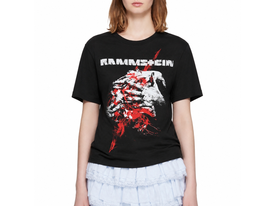 Rockinstone T-shirt Rammstein Band Angst Size:xl