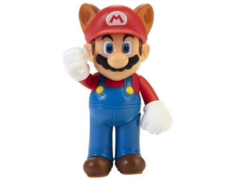 Super Mario Figura 6cm Mario Mapache (Idade Mínima Recomendada: 3 anos)