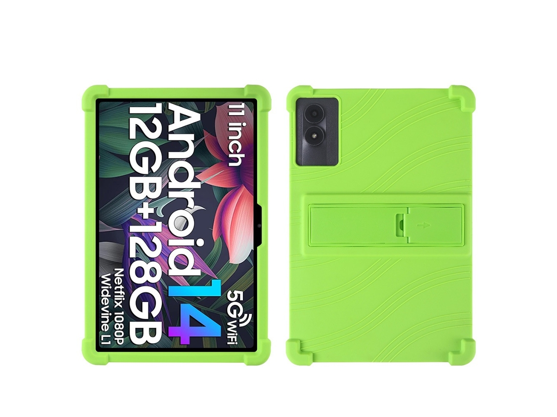 Elysve Capa Para Tablet Para Blackview Tab 90 Wi-fi Verde ( ), 10,92 Polegadas, À Prova De Quedas