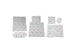 7pcs Conjunto de Sacos de Lavanderia com Zipper S/MARCA