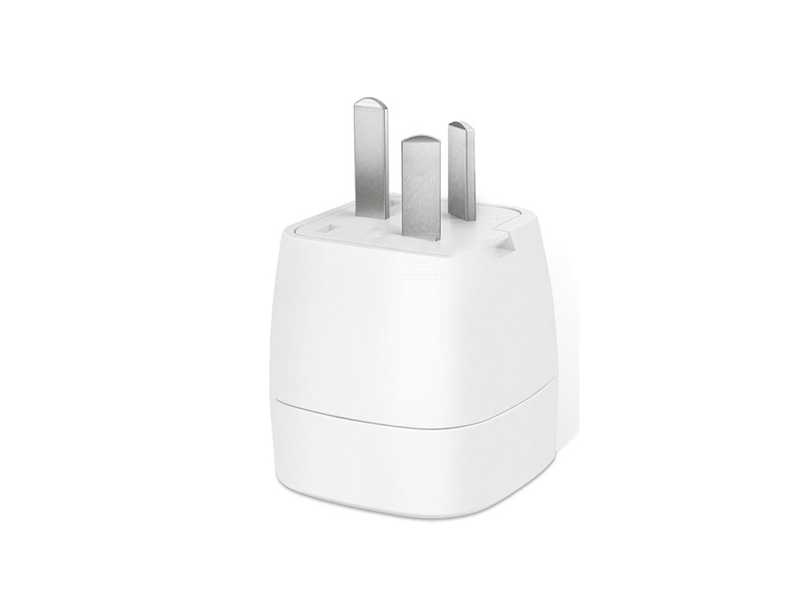 Adaptador De Viagem Ue Para China, Branco, Compacto E Confiável