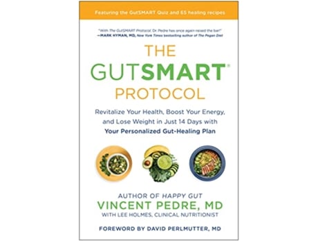 Livro GutSMART Protocol de Vincent Pedre (Inglês - Capa Dura)
