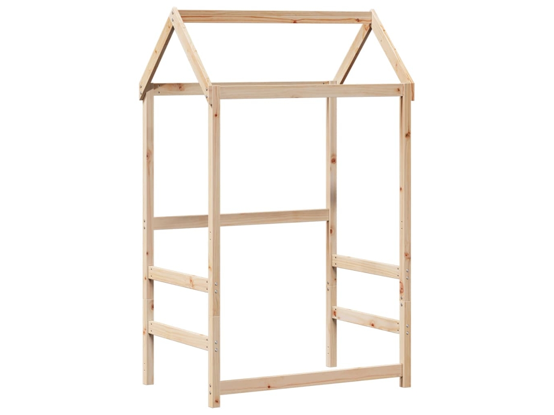 Kid's Bed Roof, Kid's Bed Roofs Vidaxl Marrom Madeira De Pinho (98 X 70 X 176.5 Cm)
