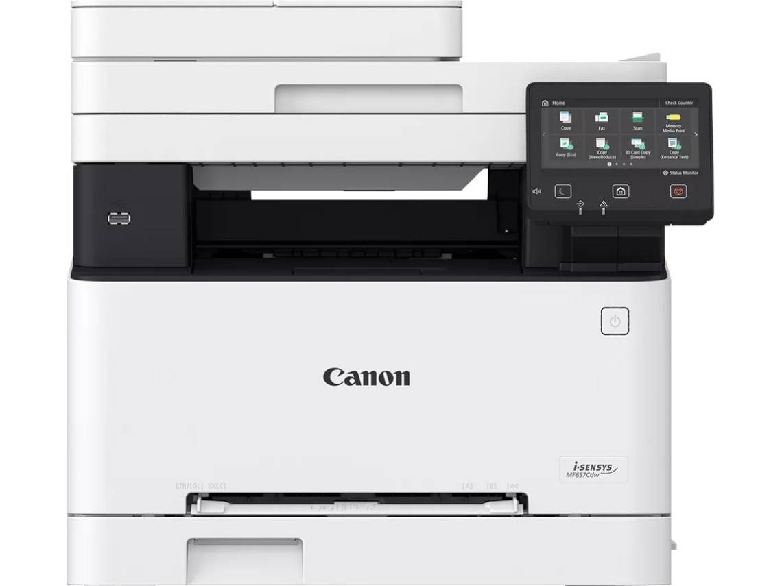 Impressora CANON i-SENSYS MF657Cdw (Multifunções - Laser Cores - Wi-Fi)