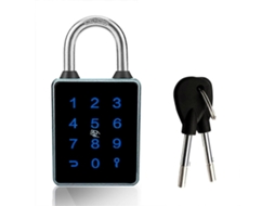 Cadeado Ttlock Com Senha, Bluetooth, Tela Rfid, Cartão Ic E Chave.