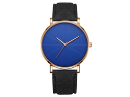 Reloj De Pulsera Analógico De Cuarzo Con Dial Redondo Moda Simple Joyería Accesorio