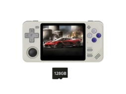 Console De Jogos Portátil Rgb10x Com Tela Ips De 3,5 Polegadas, 128 Gb E Código Aberto Para Simulador De Psp. Hengjian