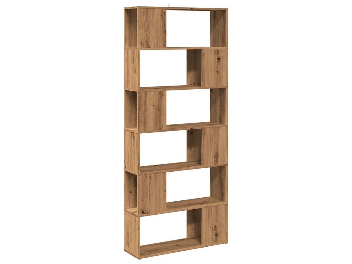 Book Cabinet, Book Cabinets Vidaxl Marrom Madeira Processada (80 X 24 X 186 Cm)
