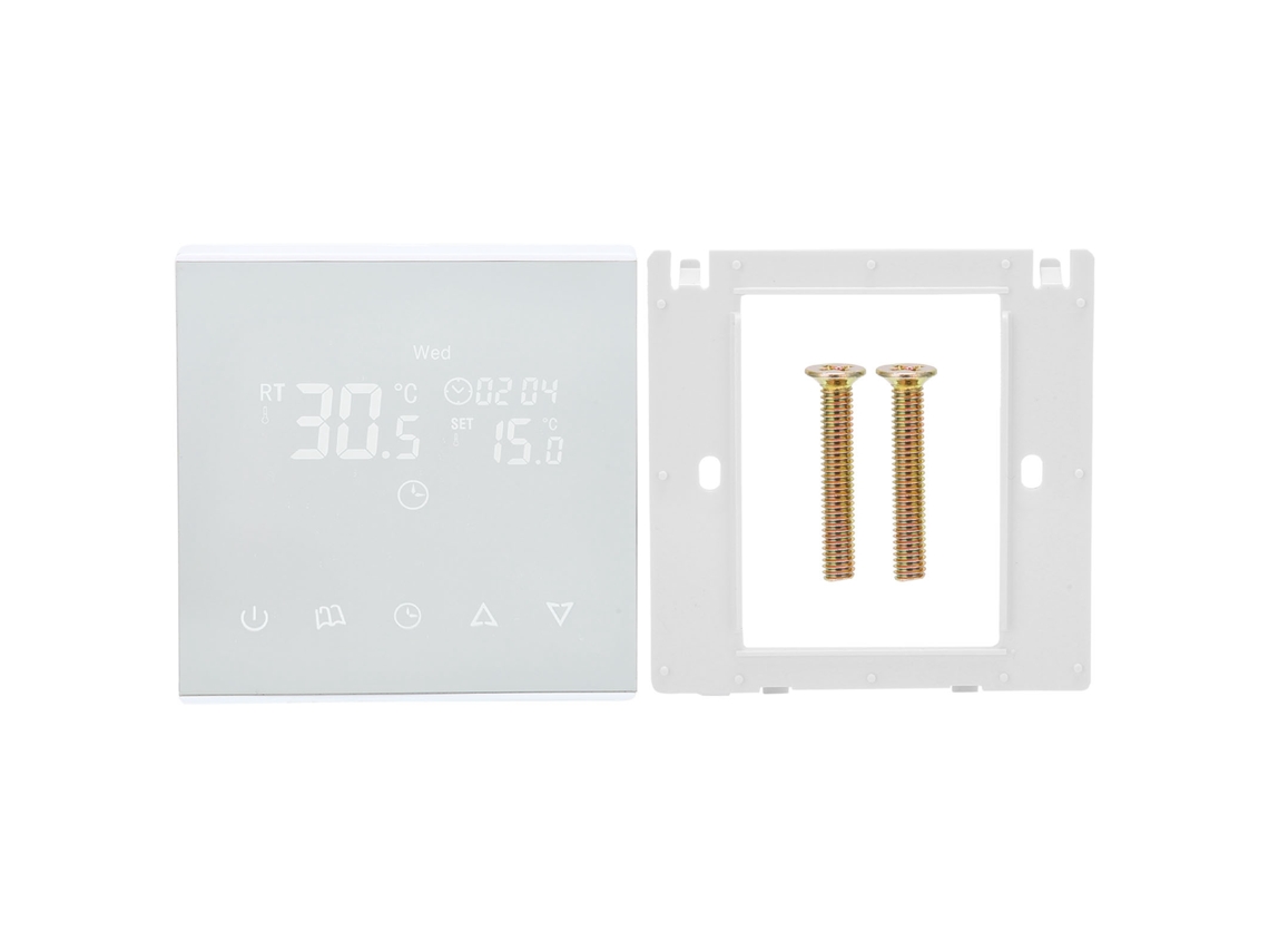 Termostato de Parede para Aquecimento de Água/chão Controle de Temperatura Ac220v Lcd Sensor Ntc