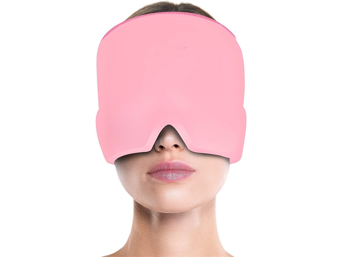 Máscara de Gel Refrescante para Enxaqueca, Ideal para Alívio Dos Sintomas AQUAFORGE
