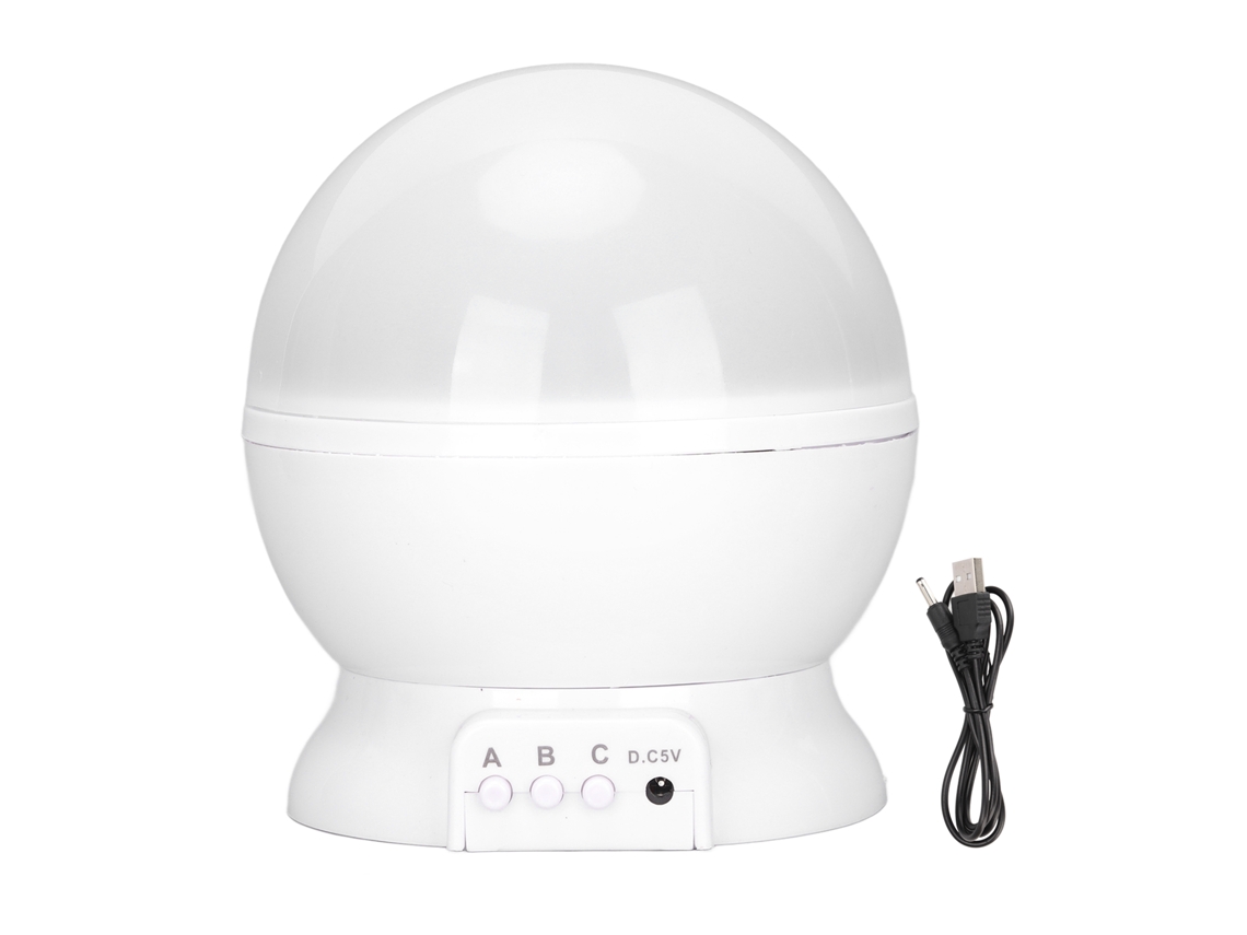 Projetor de Estrelas LAXISCREED Luz Noturna Rotativo 360°