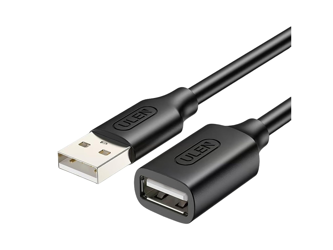 Cabo Extensor Usb 2.0 Macho Para Fêmea De Alta Velocidade (480 Mbps)
