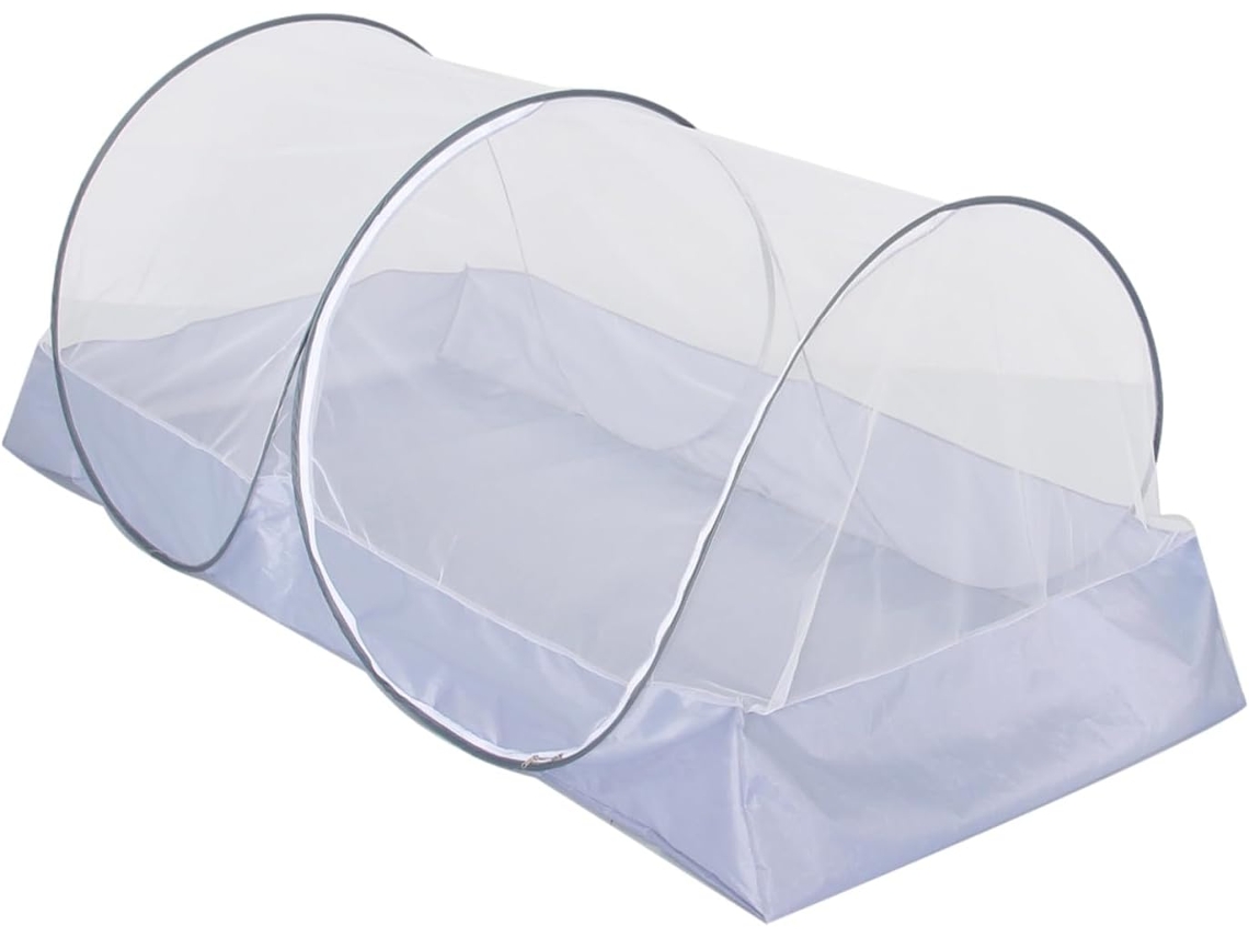 Rede de Acampamento em Malha para Cama Dobrável com Zíper Lateral Ideal Barracas Camping, Acessórios CHABERLU