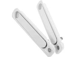 Conjunto De 2 Puxadores Ocultos Lurrose Para Portas Correr, Em Liga De Zinco, Design Discreto E Resistente Ao Desgaste