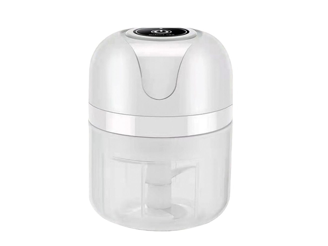 Picador De Legumes Triturador De Alho Branco 250ml 250ml Branco Aquaforge