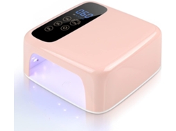Lâmpada Uv Led De Para Unhas, Secador De Unhas Recarregável Com Base Removível Em Salão E Em Casa, Modo De Calor Suave E Baixo (luz Dupla)