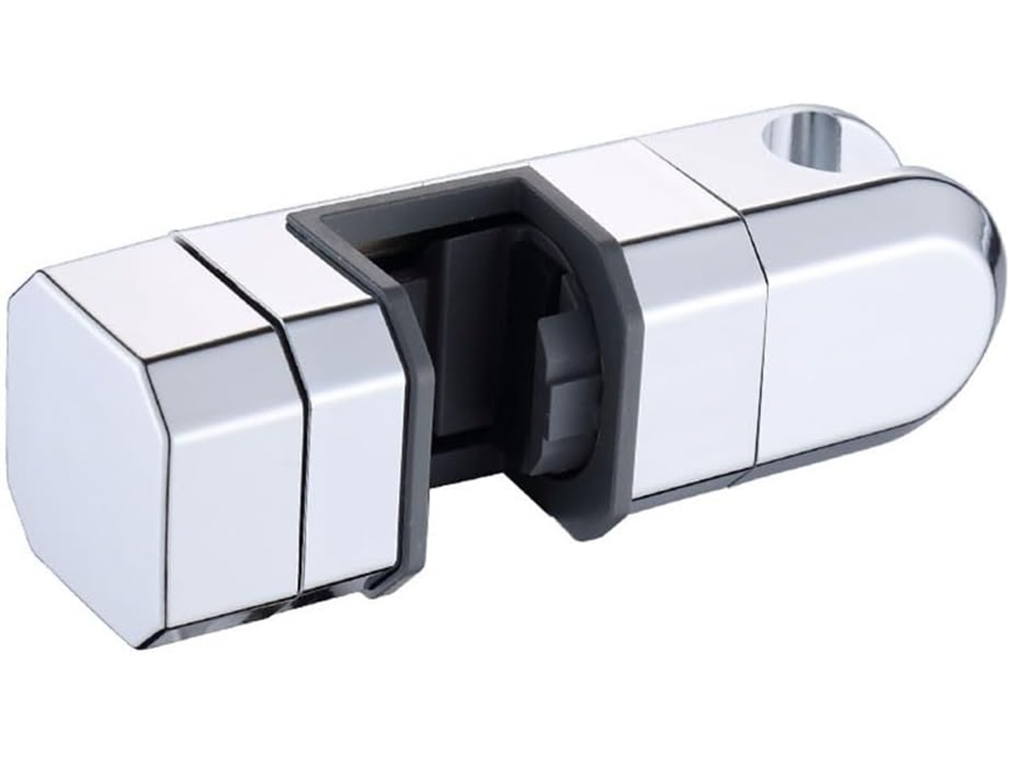 Suporte Ajustável Para Chuveiro Com Barra Deslizante De 15mm A 30mm, Suporte Cromado Em Abs Com Rotação De 360 Graus