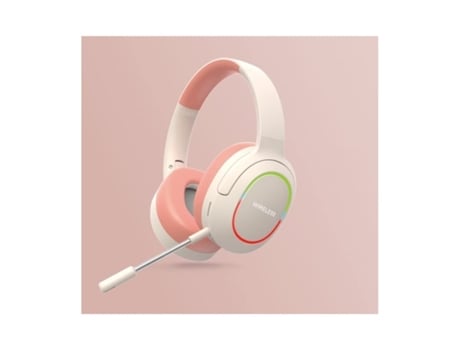 Auscultadores S&N Bluetooth Pc L800 Rosa
