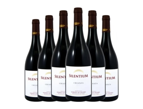 Vinho CASTILLEJO DE ROBLEDO Silentium Tempranillo Ribera del Duero Crianza (0.75 L - 6 Unidades)
