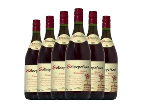 Vinho rosé FÉLIX SOLÍS Soldepeñas Rosado Tempranillo Valdepeñas (1 L - 6 Unidades)