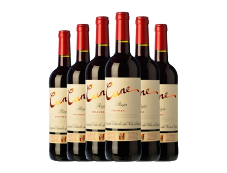 Vinho NORTE DE ESPAÑA - CVNE Cune Rioja Crianza Garrafa Medium (0.5 L - 6 Unidades)
