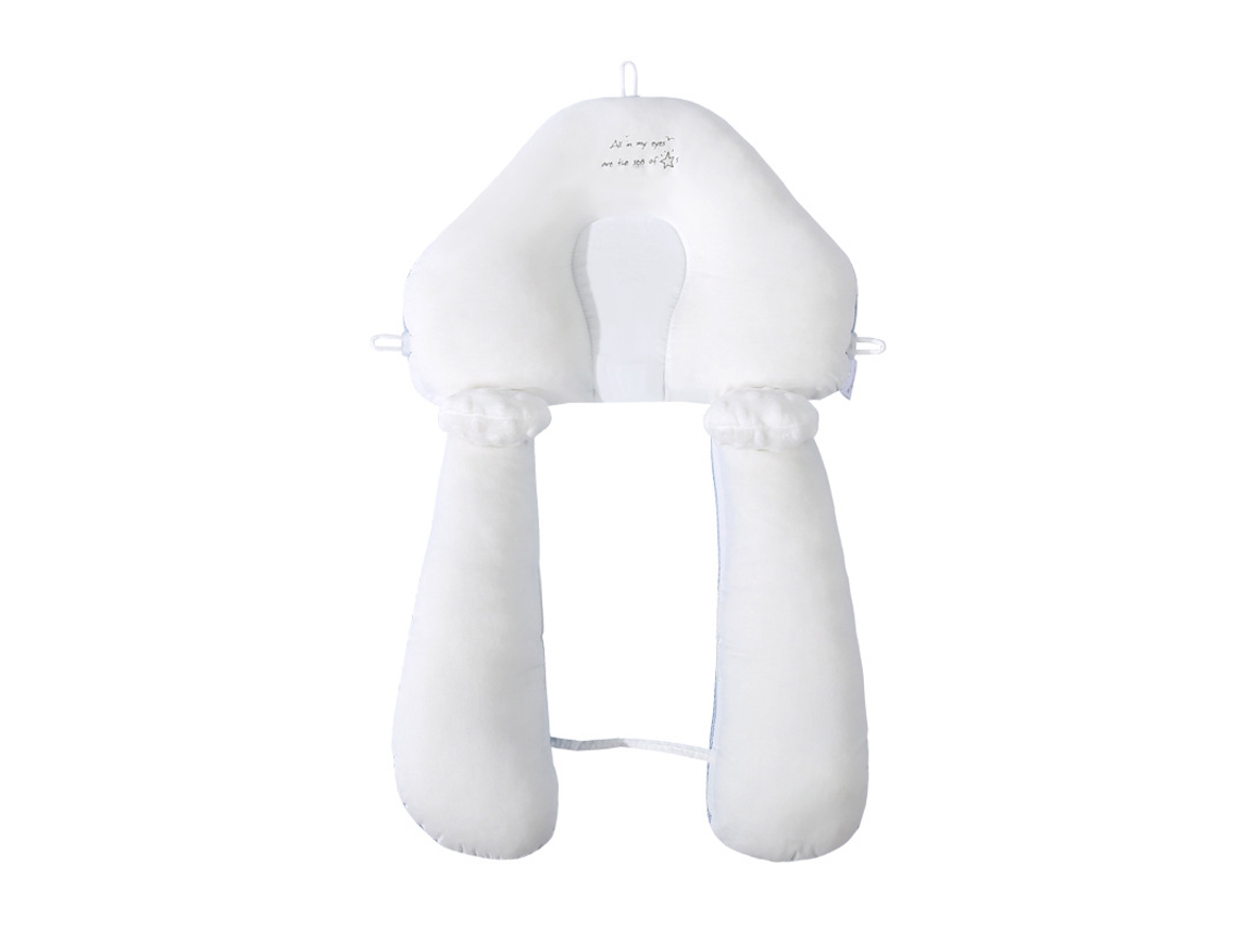 Travesseiro Do Bebê Favo De Mel Respirável Recém-nascido Head Positioner Forma De Nuvem Ajustável Anti-assustar Flat Head Encosto