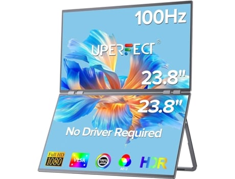 Monitor Portátil Perfeito De 23.8 Polegadas E 120hz Uperfect