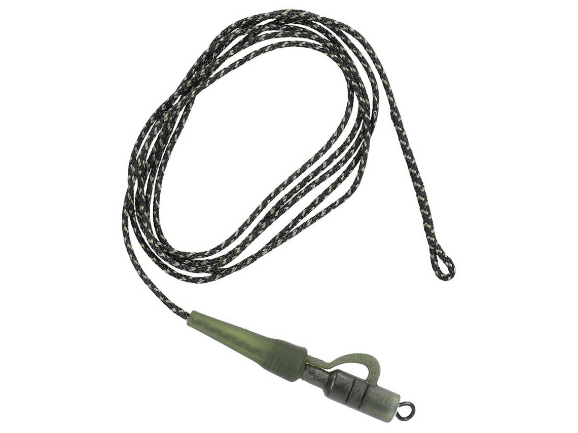 Linha MIKADO Líder carp set leadcore+safety clip1