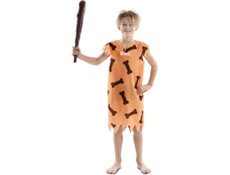 Fato de Menino  Homem Das Cavernas (Tam: 10 a 12 Anos)