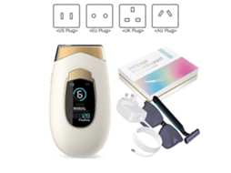 zs Lcd 990.000 Flashes 6 Níveis Corpo Perna Permanente Depilação A Laser Máquina Spray Para Mulheres Biquini Casa Depilador Ipl Portátil