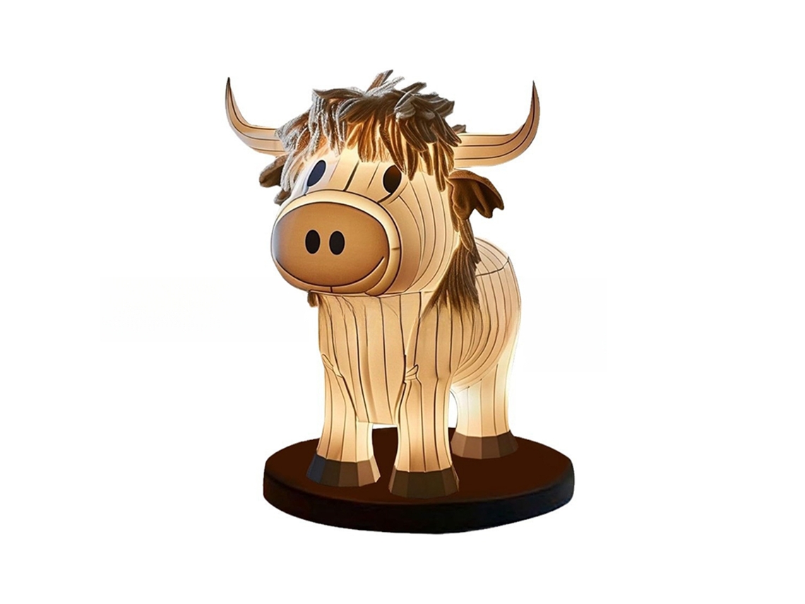Lâmpada de Mesa Yak Animal Forma | S/MARCA