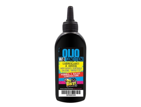 Lubrificante de Corrente Úmida 125Ml Transparentedr Bike Ciclo