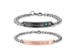 Pulseiras Do Amor / Joias para Casais O Amor Conquista a Distância