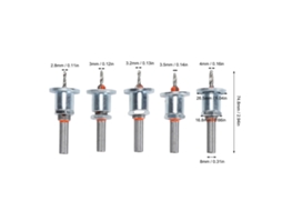Conjunto De Brocas Ajustáveis De Countersink Para Madeira