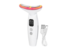 Massageador Facial Elétrico Portátil com Bastão de Massagem, 3 Velocidades, para Queixo Duplo e Pescoç o Mãe Filha. GOKOCO